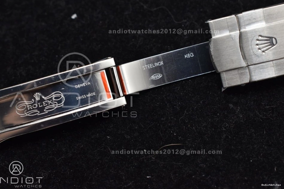 Steel Best 124300 A SunProtective 943 41mm Oyster 904L Perpetual 1:1 Silver Dial DIWF Edition 0306